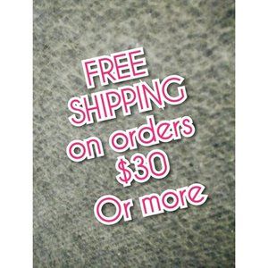 **FREE SHIPPING**